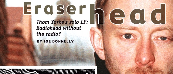 LA Weekly web billboard: Eraserhead: Thom Yorke