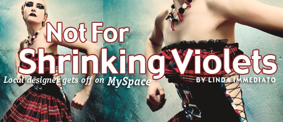 LA Weekly web billboard: Not for Shrinking Violets