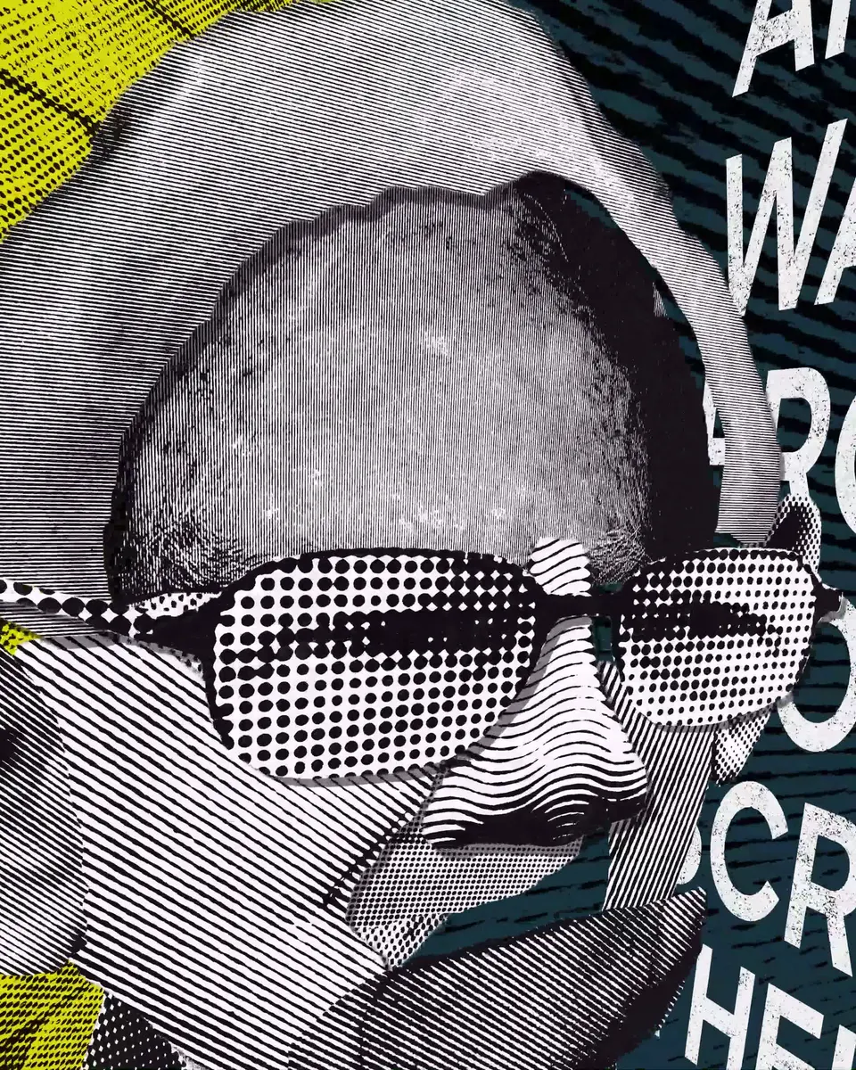 Warren Buffett — Decentral Eyes — Variant 03 — 1/1 digital artwork by Coldie (2020)