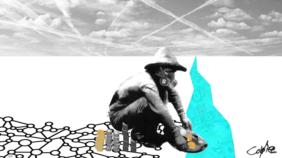 Proof of Work - Variant 01 — 1/1 digital artwork by Coldie (2019)
