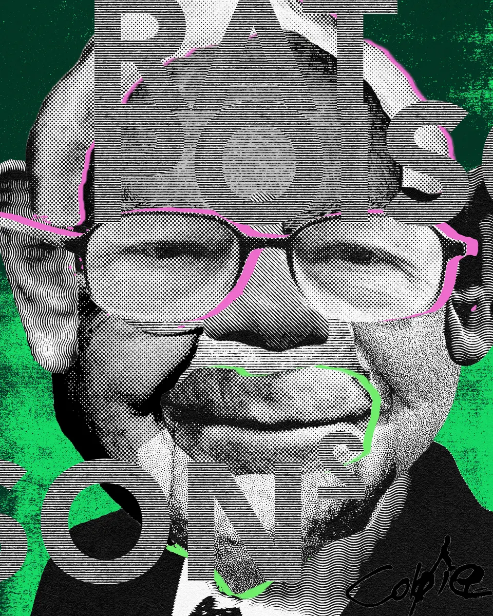 Warren Buffet - Decentral Eyes - Variant 01 — 1/1 digital artwork by Coldie (2020)