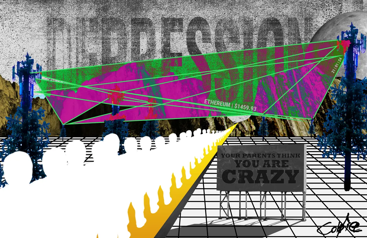 ATH Depression - Choose Your Own Adventure - 2/4 — 1/1 digital artwork by Coldie (2021)