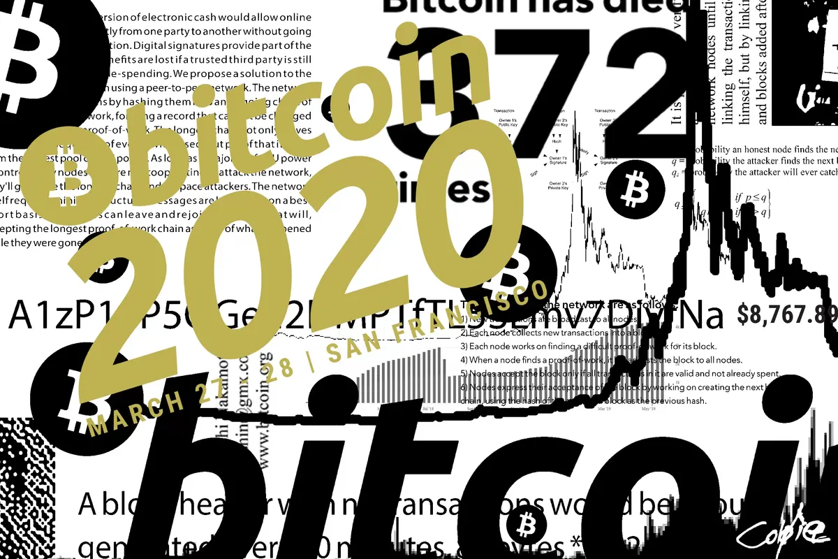The Lost Year - BTC 2020 — 1/1 digital artwork by Coldie (2022)