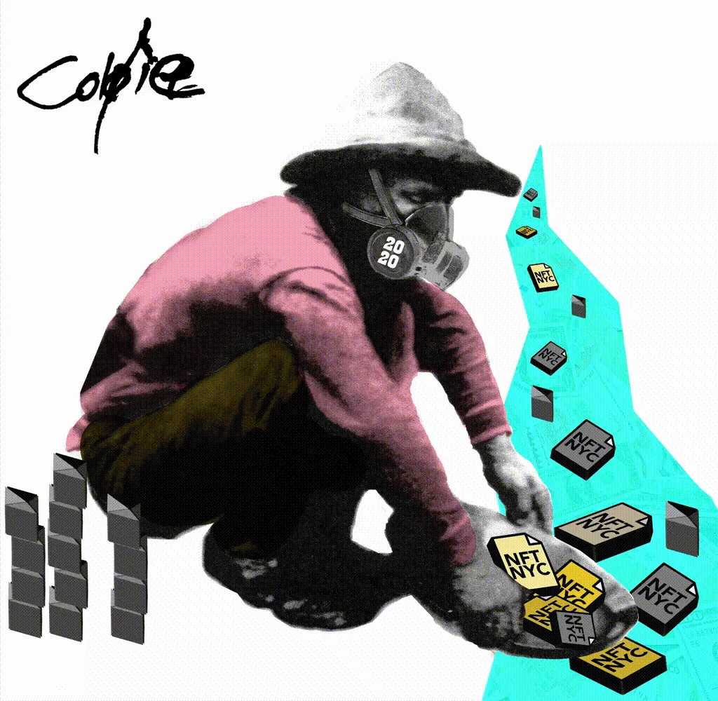 Proof of Tokens - NFT NYC 2020 — 1/1 digital artwork by Coldie (2020)