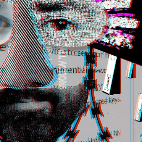 Pascal Gauthier - Decentral Eyes — 1/1 digital artwork by Coldie (2023), Decentral Eyes series