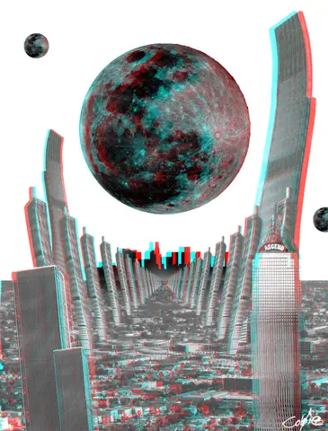 Ascend — 1/1 digital artwork by Coldie (2019)