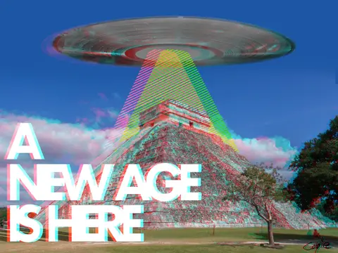 A New Age is Here - Convergence Series — 1/1 digital artwork by Coldie (2020), Convergence series