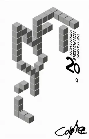 Voxelized - NFT NYC 2020 — 1/1 digital artwork by Coldie (2020), NFT NYC 2020 series