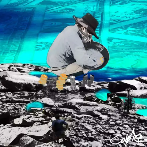 Proof of Work REDUX — 1/1 digital artwork by Coldie (2020), Proof of Work series
