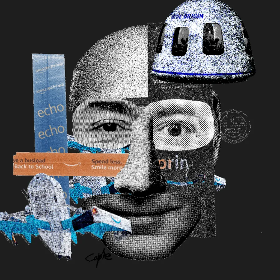 Jeff Bezos — Tech Epochalypse, digital work by Coldie