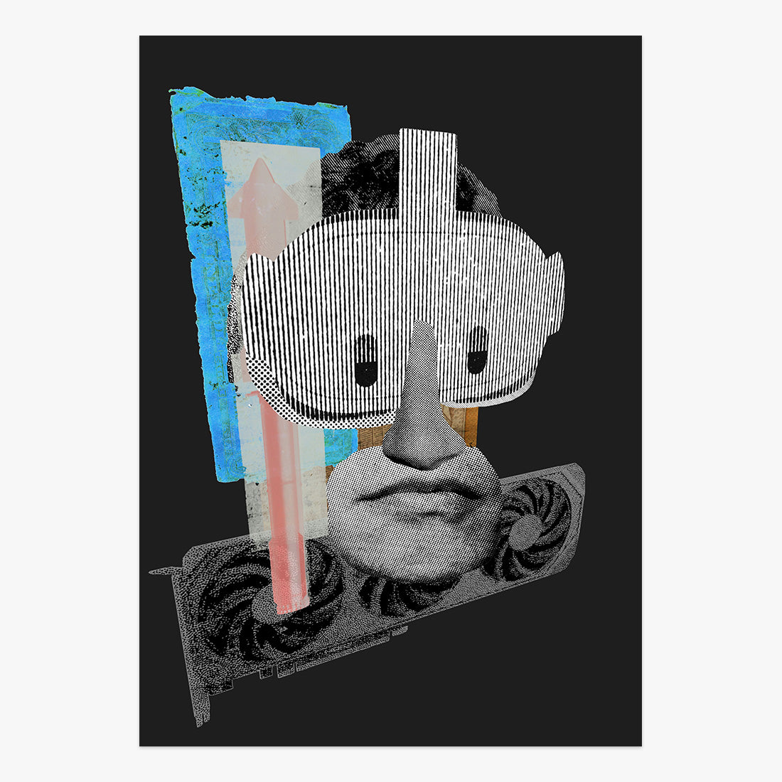 Tech Epochalypse: Overlord Mashup by Coldie — print 5 of 42, at Eterno Gallery