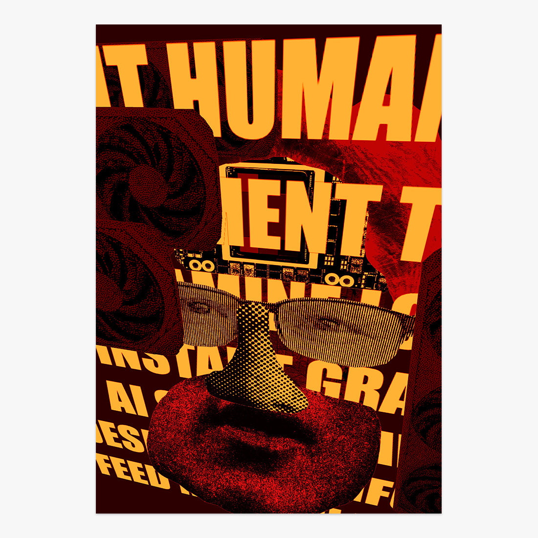 Tech Epochalypse: Overlord Mashup by Coldie — print 37 of 42, at Eterno Gallery