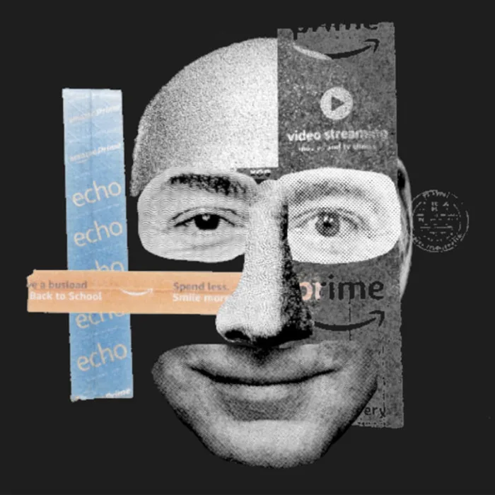 Jeff Bezos — kinetic 3D portrait by Coldie