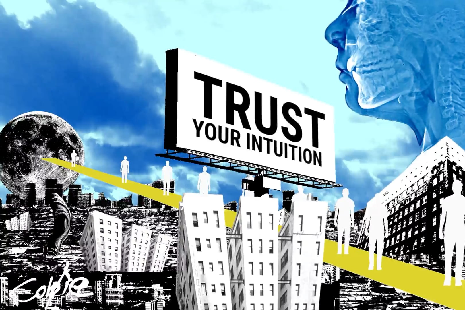 Trust Your Intuition — stereoscopic 3D artwork by Coldie (2021)
