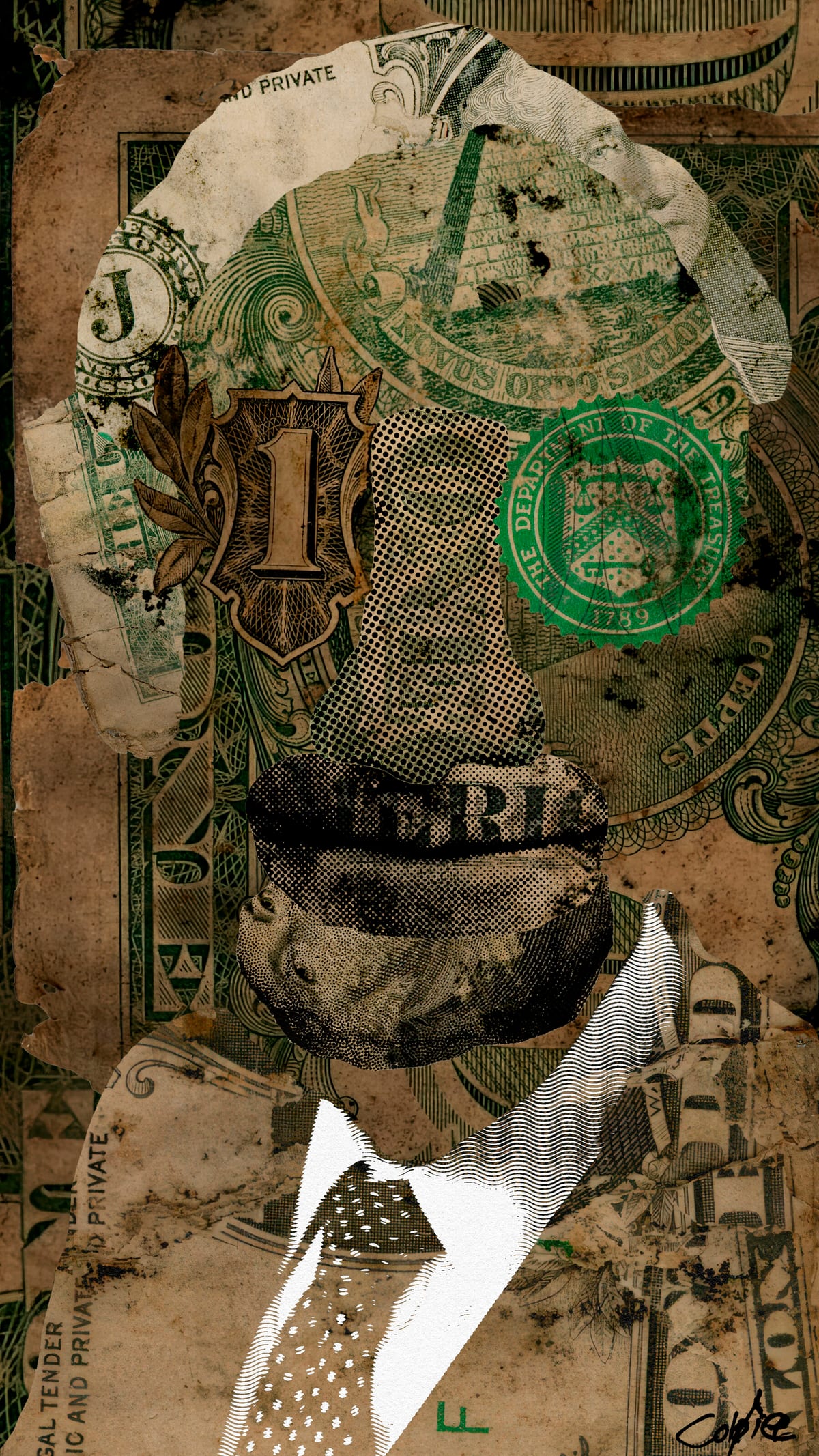 Warren Buffett – Filthy Fiat (2024) by Coldie — view 4, sold at Christie's